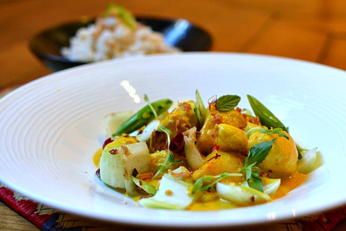Curry de poulet